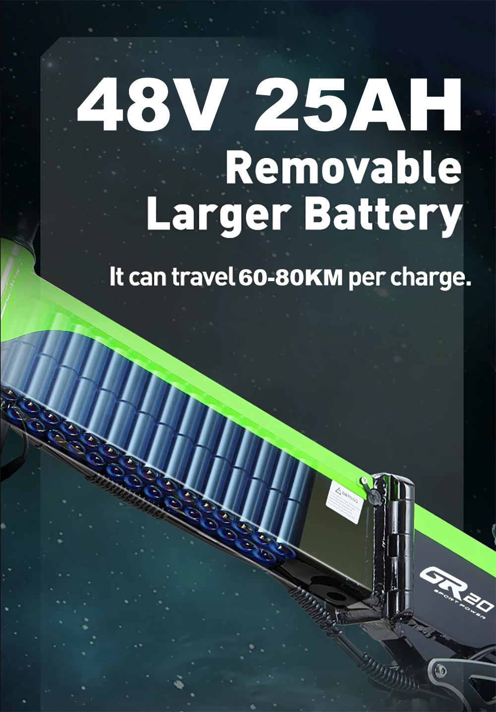DEEPOWER H20Pro 48V25Ah 2000W