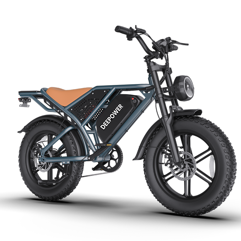 Deepower® QS7 90 Nm Dual Battery Fat Tire Mountain E-Bike