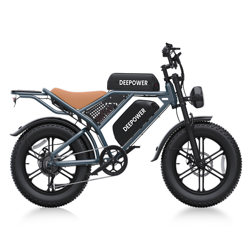 Deepower® QS7 90 Nm Dual Battery Fat Tire Mountain E-Bike