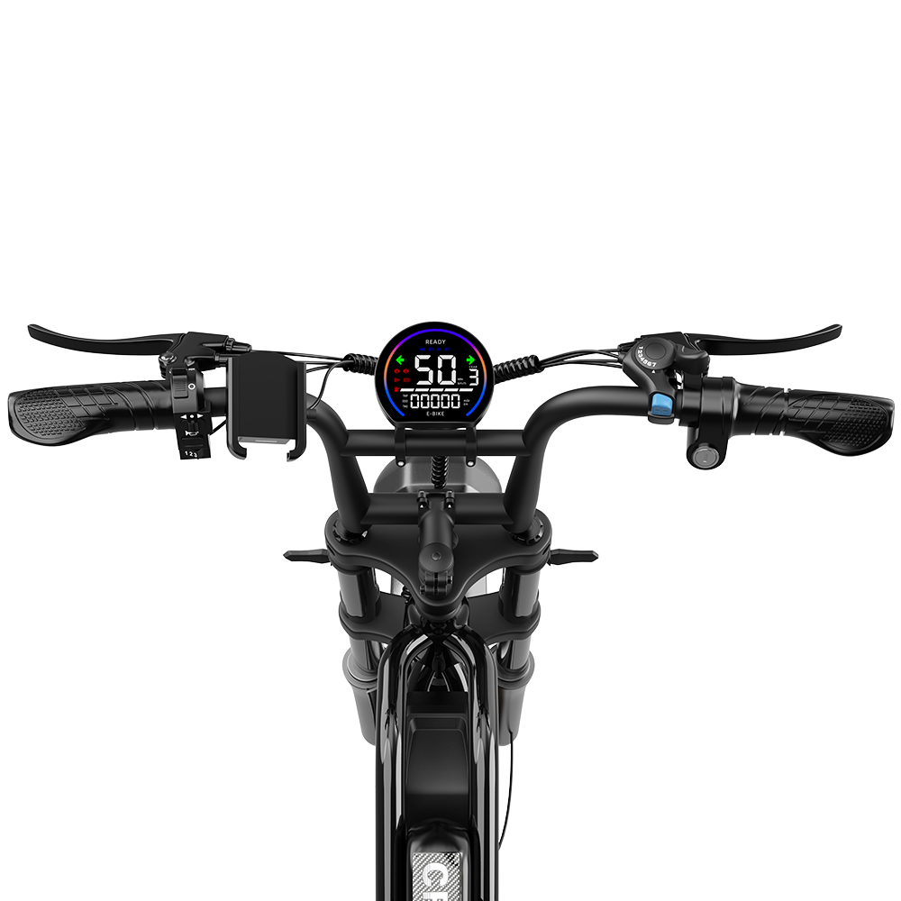 Deepower® S20 1500W 90Nm Full Suspension Moped-style Electric Bike