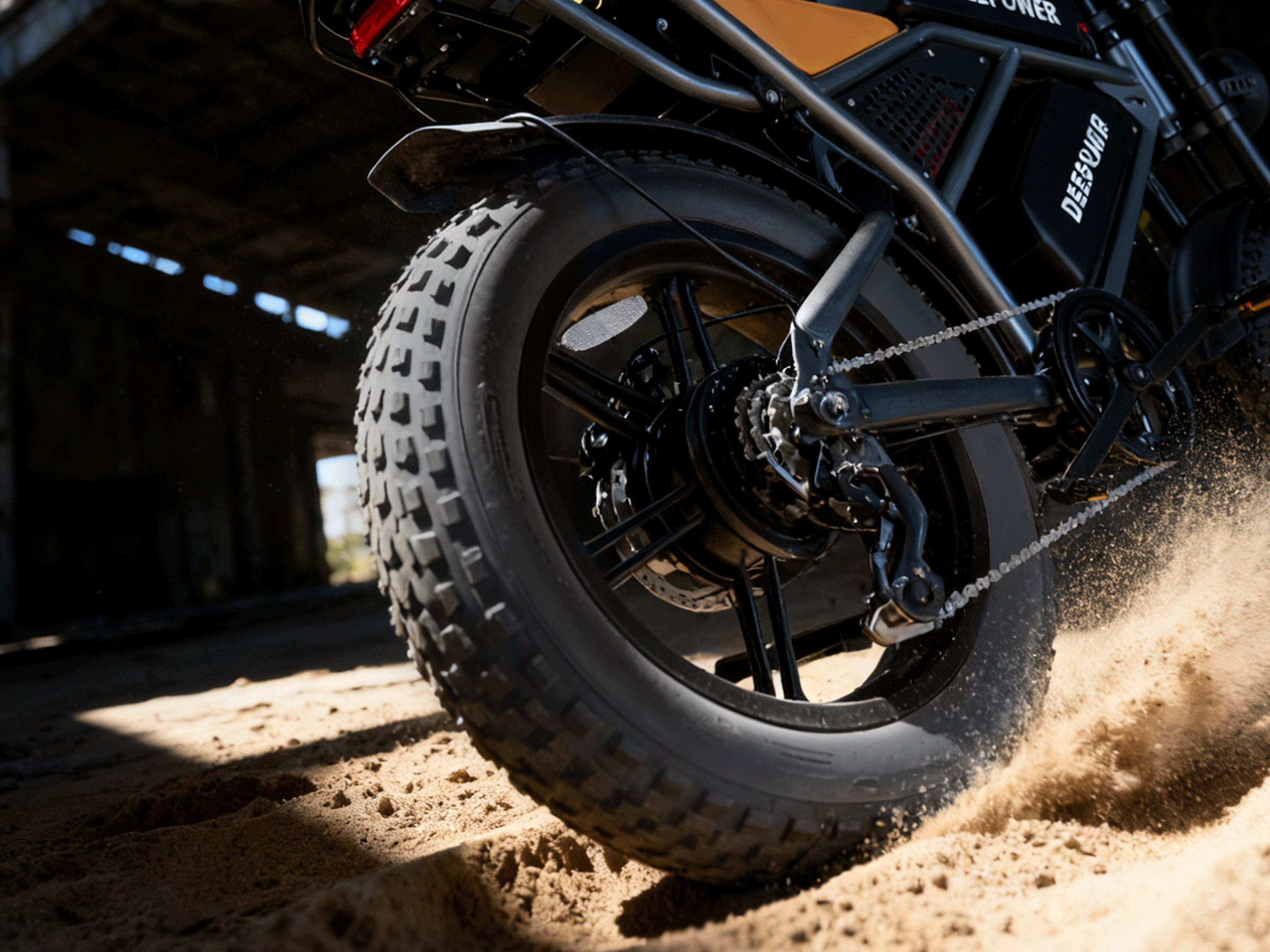 DEEPPOWER 電動アシスト自転車 ブラック DEEPOWER E-Bike: Electric Bike of Exceptional Value