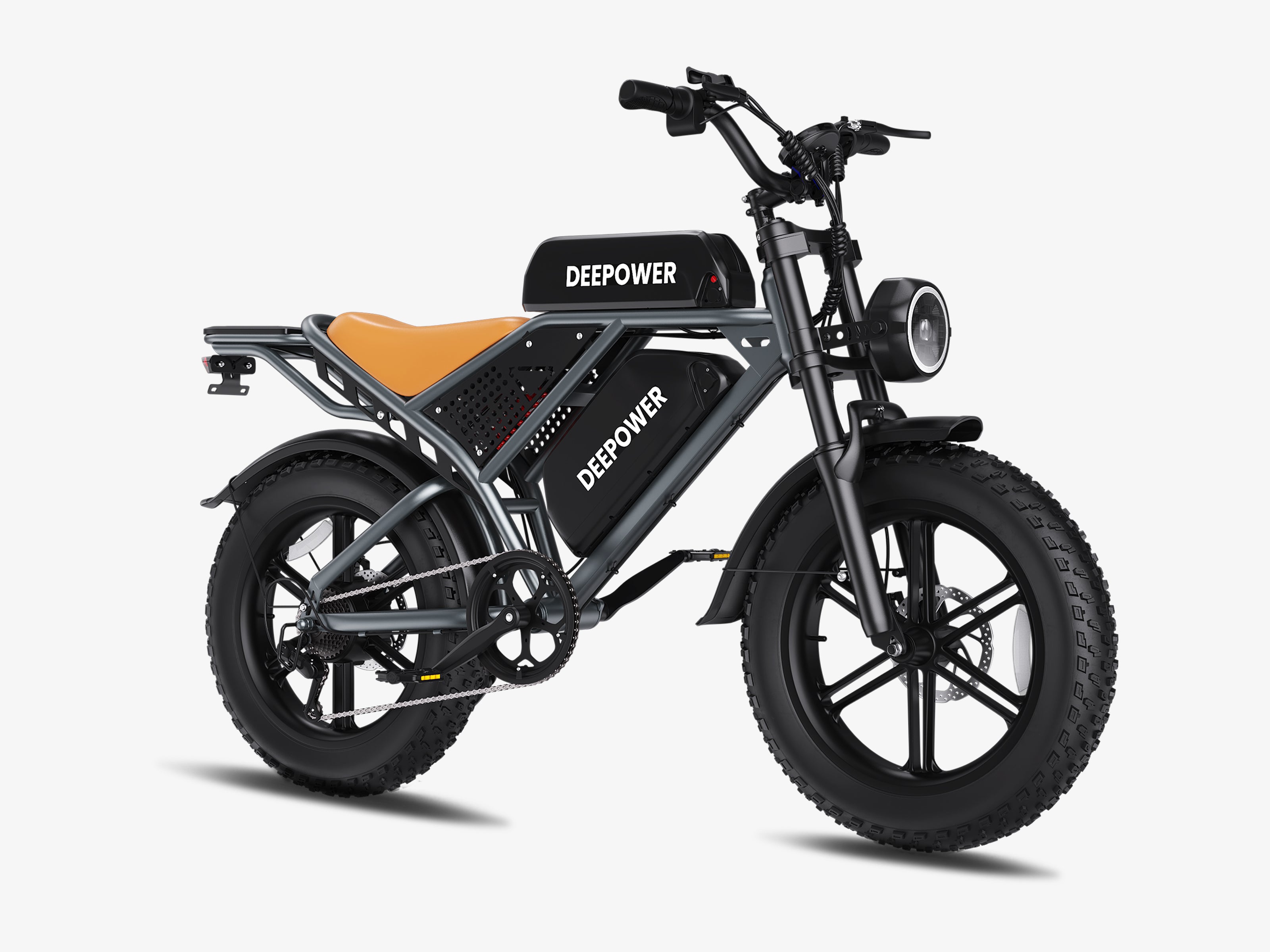 DEEPPOWER 電動アシスト自転車 ブラック DEEPOWER E-Bike: Electric Bike of Exceptional Value