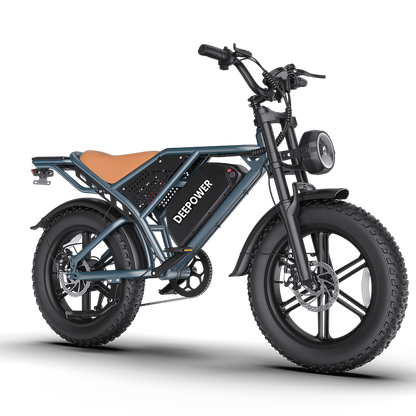 Deepower® QS7 90 Nm Dual Battery Fat Tire Mountain E-Bike