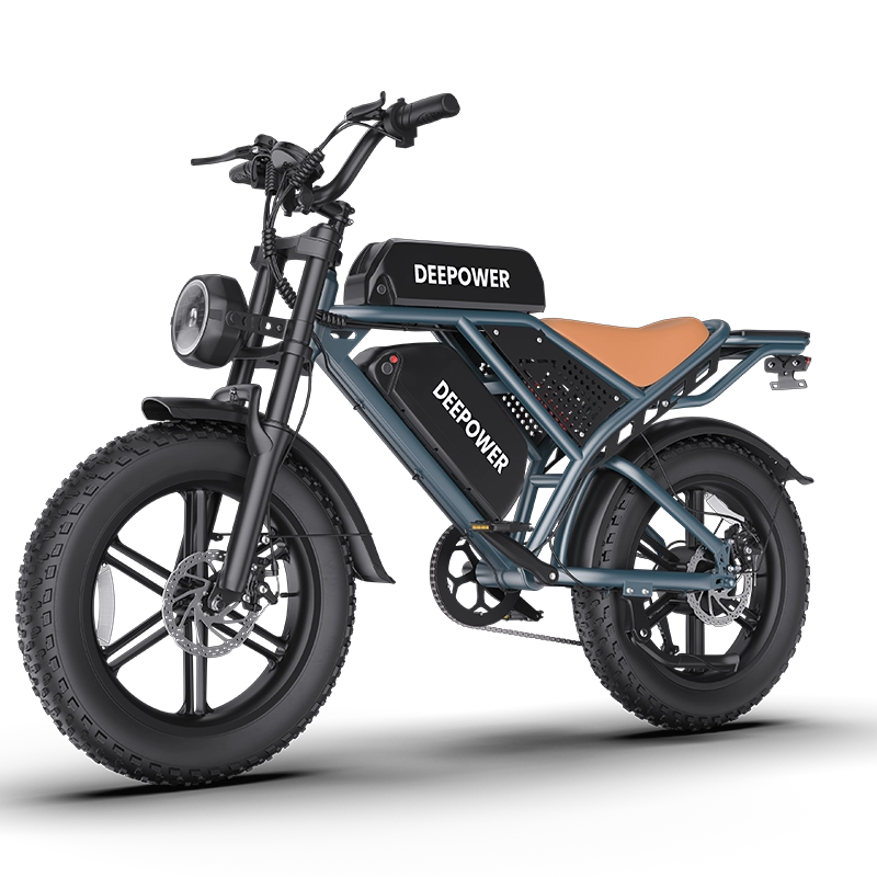 Deepower® QS7 90 Nm Dual Battery Fat Tire Mountain E-Bike