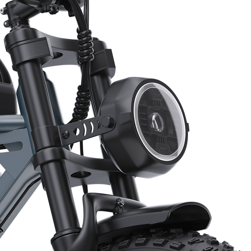 Deepower® QS7 90 Nm Dual Battery Fat Tire Mountain E-Bike