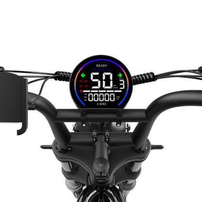 Deepower® S20 1500W 90Nm Full Suspension Moped-style Electric Bike